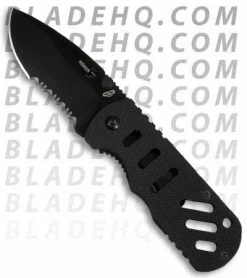 Boker Plus Hyper Frame Lock Knife Black (2.7" Black Serr) 01BO551