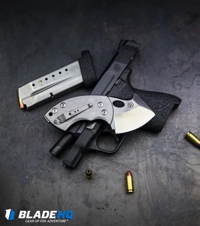 Boker War Toad Friction Folder Knife Black G10 Titanium (2.25" Satin) TuffKnives 9 Boker War Toad Friction Folder Knife Black G10 Titanium (2.25" Satin) TuffKnives - Image 7