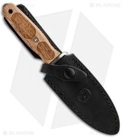 Boker A-F 4.5 Feuerzauber Dagger Fixed Blade Knife Rosewood (4.5" Satin) 122644 -Boker Shop Boker A F 4.5 Feuerzauber Dagger Rosewood Satin 122644 BHQ 83883 jr sheath