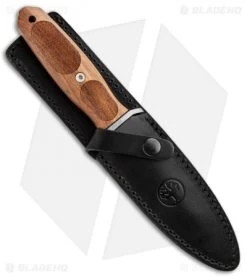 Boker A-F 5.5 Feuerzauber Dagger Fixed Blade Knife Rosewood (5.75" Satin) 122545 -Boker Shop Boker A F 5.5 Feuerzauber Dagger Rosewood Satin 122545 BHQ 83882 jr sheath