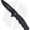 Boker AK101 2.0 Kalashnikov Liner Lock Knife Black Alum (4" Black) 01KAL105 -Boker Shop Boker AK101 2.0 Flipper Knife Black Al 4in Black BHQ 179614 td