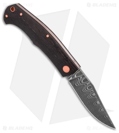 Boker Annual Damascus Slip Joint Knife Bog Oak (3.1" Steam Engine Damascus) 4 Boker Annual Damascus Slip Joint Knife Bog Oak (3.1" Steam Engine Damascus) - Image 2