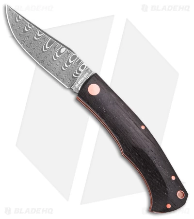 Boker Annual Damascus Slip Joint Knife Bog Oak (3.1" Steam Engine Damascus) 3 Boker Annual Damascus Slip Joint Knife Bog Oak (3.1" Steam Engine Damascus)