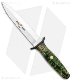 Boker Applegate 150th Anniversary Fixed Blade Knife Curly Birch (6" Satin)