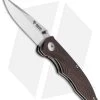 Boker Arbolito Gemini Liner Lock Knife Brown Guayacan (3.5" Satin)
