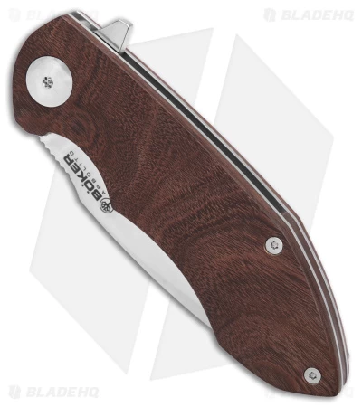 Boker Arbolito Nahuel Liner Lock Knife Guayacan Wood (3.25" Satin) 01BA004 4 Boker Arbolito Nahuel Liner Lock Knife Guayacan Wood (3.25" Satin) 01BA004 - Image 2