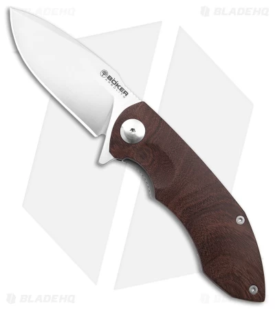 Boker Arbolito Nahuel Liner Lock Knife Guayacan Wood (3.25" Satin) 01BA004 3 Boker Arbolito Nahuel Liner Lock Knife Guayacan Wood (3.25" Satin) 01BA004