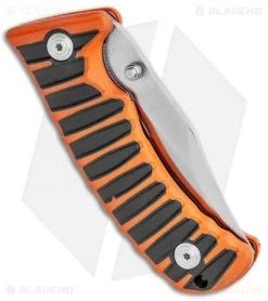 Boker BF-131 Fox Liner Lock Knife Orange/Black 01FX035 -Boker Shop Boker BF 131 Orange Black Fox Folder 01FX035 BHQ 117275 jr side