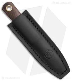 Boker Burnley Barlow Front Pocket Fixed Blade Knife Walnut (SW) -Boker Shop Boker Barlow BFF Walnut Wood BHQ 136221 td sheath