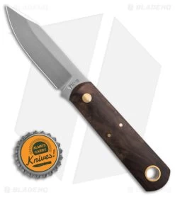 Boker Burnley Barlow Front Pocket Fixed Blade Knife Walnut (SW) -Boker Shop Boker Barlow BFF Walnut Wood BHQ 136221 td size