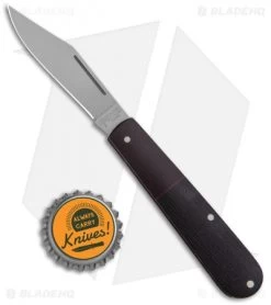 Boker Barlow Integral Pocket Slip Joint Knife Black Canvas Micarta (3.25" Satin) 9 Boker Barlow Integral Pocket Slip Joint Knife Black Canvas Micarta (3.25" Satin) -Boker Shop Boker Barlow Integral Pocket Knife Micarta SW 111943 BHQ 120617 jr bottlecap