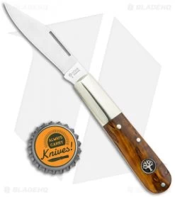 Boker Barlow Pocket Knife Curly Birch Wood (3.3" Satin) 117941 -Boker Shop Boker Barlow Pocket Knife Curly Birch Wood 117941 BHQ 120614 jr bottlecap