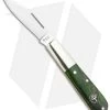 Boker Barlow Pocket Knife Green Curly Birch Wood (3.3" Satin) 118941