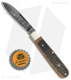 Boker Barlow Prime Pocket Knife Castle Wood (3.875" Acid Wash) -Boker Shop Boker Barlow Prime Castle Wood 113942 BHQ 105704 jr bottlecap