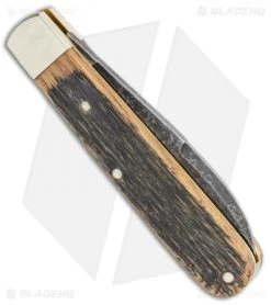 Boker Barlow Prime Pocket Knife Castle Wood (3.875" Acid Wash) -Boker Shop Boker Barlow Prime Castle Wood 113942 BHQ 105704 jr side