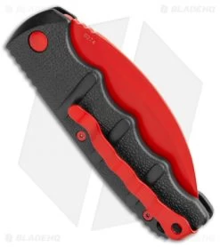 Boker Black Widow Hawkbill Kalashnikov Automatic Knife Black (3.25" Red) -Boker Shop Boker Black Widow Hawkbill Kalashnikov Auto Black Red 01KALS70NSOI BHQ 103274 jr side