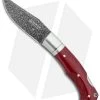Boker Boxer Damascus Lockback Knife Red Micarta (3.1" Damascus) 111025DAM