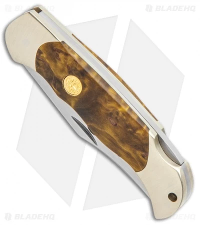 Boker Boy Scout 150th Anniversary Edition Pocket Knife Thuya Wood Handle 115118 4 Boker Boy Scout 150th Anniversary Edition Pocket Knife Thuya Wood Handle 115118 - Image 2