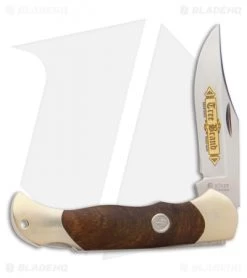 Boker Boy Scout Classic Gold Lockback Knife Desert Ironwood (2.25" Satin) 114118