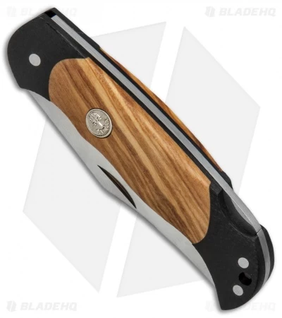 Boker Boy Scout Pocket Knife 3" Olive Wood/G-10 Handle 112410 4 Boker Boy Scout Pocket Knife 3" Olive Wood/G-10 Handle 112410 - Image 2