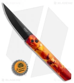 Boker Burnley Kwaiken Automatic Knife Frank Frazetta Series LE Red (3.5" Black) -Boker Shop Boker Burnley Kwaiken Automatic Knife Red Frazetta BHQ 95715 ns bottlecap