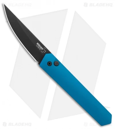 Boker Burnley Kwaiken Automatic Knife Blue (3.5" Black) Pro-Tech 3 Boker Burnley Kwaiken Automatic Knife Blue (3.5" Black) Pro-Tech