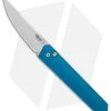 Boker Burnley Kwaiken Automatic Knife Blue (3.5" Stonewash) 06EX299SOI Pro-Tech -Boker Shop Boker Burnley Kwaiken Blue Stonewash Protech BHQ 83281 er