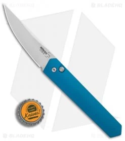 Boker Burnley Kwaiken Automatic Knife Blue (3.5" Stonewash) 06EX299SOI Pro-Tech -Boker Shop Boker Burnley Kwaiken Blue Stonewash Protech BHQ 83281 er bottlecap