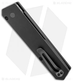 Boker Burnley Kwaiken Compact Automatic Knife Black (3" Black) Pro-Tech -Boker Shop Boker Burnley Kwaiken Compact Auto Black Black Protech BHQ 95710 jr side