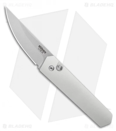 Boker Burnley Kwaiken Compact Automatic Knife Gray Aluminum (3" SW) 01BO253 3 Boker Burnley Kwaiken Compact Automatic Knife Gray Aluminum (3" SW) 01BO253