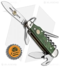 Boker Camp Knife 150th Anniversary Multi-Tool (Green Curly Birch) -Boker Shop Boker Camp 150th Anniversary Multi Tool Green Curly Birch 116051 BHQ 94439 jr bottlecap