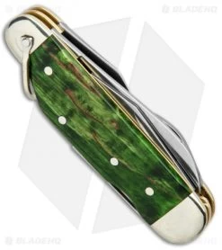 Boker Camp Knife 150th Anniversary Multi-Tool (Green Curly Birch) -Boker Shop Boker Camp 150th Anniversary Multi Tool Green Curly Birch 116051 BHQ 94439 jr side