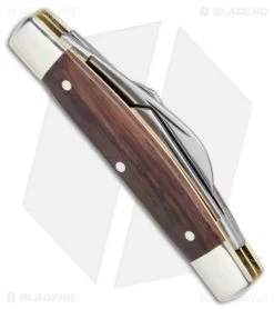 Boker Carver's Congress Whittler Pocket Knife 3.75" Rosewood 115465 -Boker Shop Boker Carvers Congress Whittler Pocket Knife Rosewood 115465 BHQ 40127 jr side