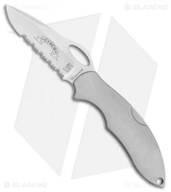 Boker Cinch Fastback Folding Knife (3" Satin Serr) 01CI091