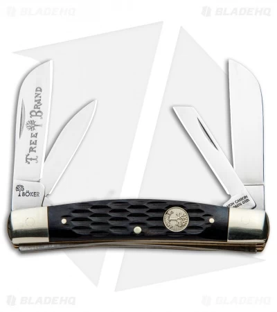 Boker Congress Pocket Knife 3.625" Black Bone 110722 3 Boker Congress Pocket Knife 3.625" Black Bone 110722