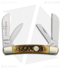 Boker Congress Pocket Knife 3.625" Jigged Brown Bone (110721)