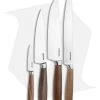 Boker Core 5-Piece Kitchen Knife Set Walnut Wood W/ Freedom Rod Block -Boker Shop Boker Core Set Square 130775SET BHQ 116546 jr