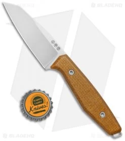 Boker Daily Knives AK1 Tanto Fixed Blade Knife Mustard Micarta (3.1" SW) 123502 -Boker Shop Boker Daily Knives AK1 Tanto Fixed Blade Mustard Micarta SW 123502 BHQ 118366 jr bottlecap