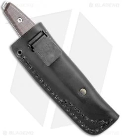 Boker Daily Knives AK1 Reverse Tanto Fixed Blade Knife Brown Micarta (3" Satin) -Boker Shop Boker Daily Knives AK1 Tanto Fixed Dark Brown Micarta BHQ 118367 jr sheath
