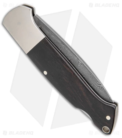Boker Davis Classic Hunter Steam Engine Lockback Knife (3.3" Damascus) 116624DAM 5 Boker Davis Classic Hunter Steam Engine Lockback Knife (3.3" Damascus) 116624DAM - Image 3