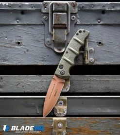 Boker Desert Warrior Kalashnikov Dagger Automatic Knife OD Green (3.3" D2) -Boker Shop Boker Desert Warrior Kalashnikov Dagger Automatic Knife OD Green Copper BHQ30436 kp tool box 3 web 1