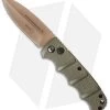 Boker Desert Warrior Kalashnikov Dagger Automatic Knife OD Green (3.3" D2) -Boker Shop Boker Desert Warrior Kalashnikov Dagger OD Green Copper 01KALS14N BHQ 30436 jr 1
