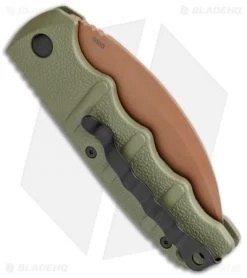 Boker Desert Warrior Kalashnikov Hawkbill Automatic Knife OD Green (Copper) 8 Boker Desert Warrior Kalashnikov Hawkbill Automatic Knife OD Green (Copper) -Boker Shop Boker Desert Warrior Kalashnikov Hawkbill Auto OD Green Copper 01KALS69NSOI BHQ 103273 jr side