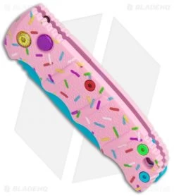 Boker Mini Dessert Warrior Kalashnikov Dagger Automatic Knife (2.5" Blue) Donut -Boker Shop Boker Desert Warrior Mini Kalashnikov Dagger Auto Blue Donut BHQ 113886 jr spine