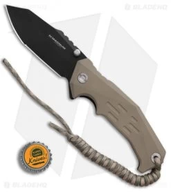Boker Magnum Dune Buggy Liner Lock Knife Brown G-10 (3.5" Black) 01SC360 -Boker Shop Boker Dune Buggy Brown G10 black BHQ 86580 er bottlecap