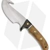 Boker Elk Hunter Gut Hook Fixed Blade Knife Rosewood/Rootwood (4.375" Satin)