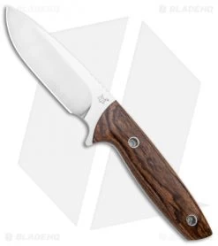 Boker FX-513 Fox Hunter Fixed Blade Knife Ziricote Wood (3.75") 02FX041
