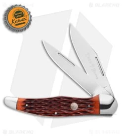 Boker Folding Hunter Pocket Knife 5.25" Jigged Brown Bone W/ Pouch 110836 -Boker Shop Boker Folding Hunter Pocket Knife 5in Jigged Brown Bone w Pouch BHQ 146743 td size