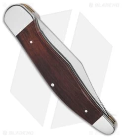 Boker Folding Hunter Pocket Knife 5.25" Rosewood W/ Pouch 110838 -Boker Shop Boker Folding Hunter Pocket Knife 5in Rosewood w Pouch BHQ 146729 td side