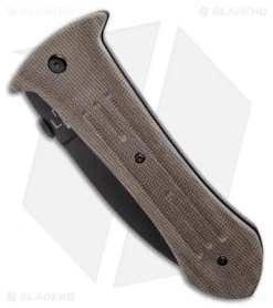 Boker Shop -Boker Shop Boker Gedraits Pocket Smatchet Dagger Liner Lock Knife Green Micarta 4 Black BHQ 107934 LS Spine